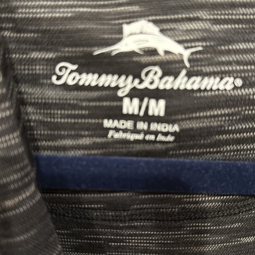 Tommy Bahama brand with tags never worn black long sleeve pullover hoodie - Picture 2 of 3